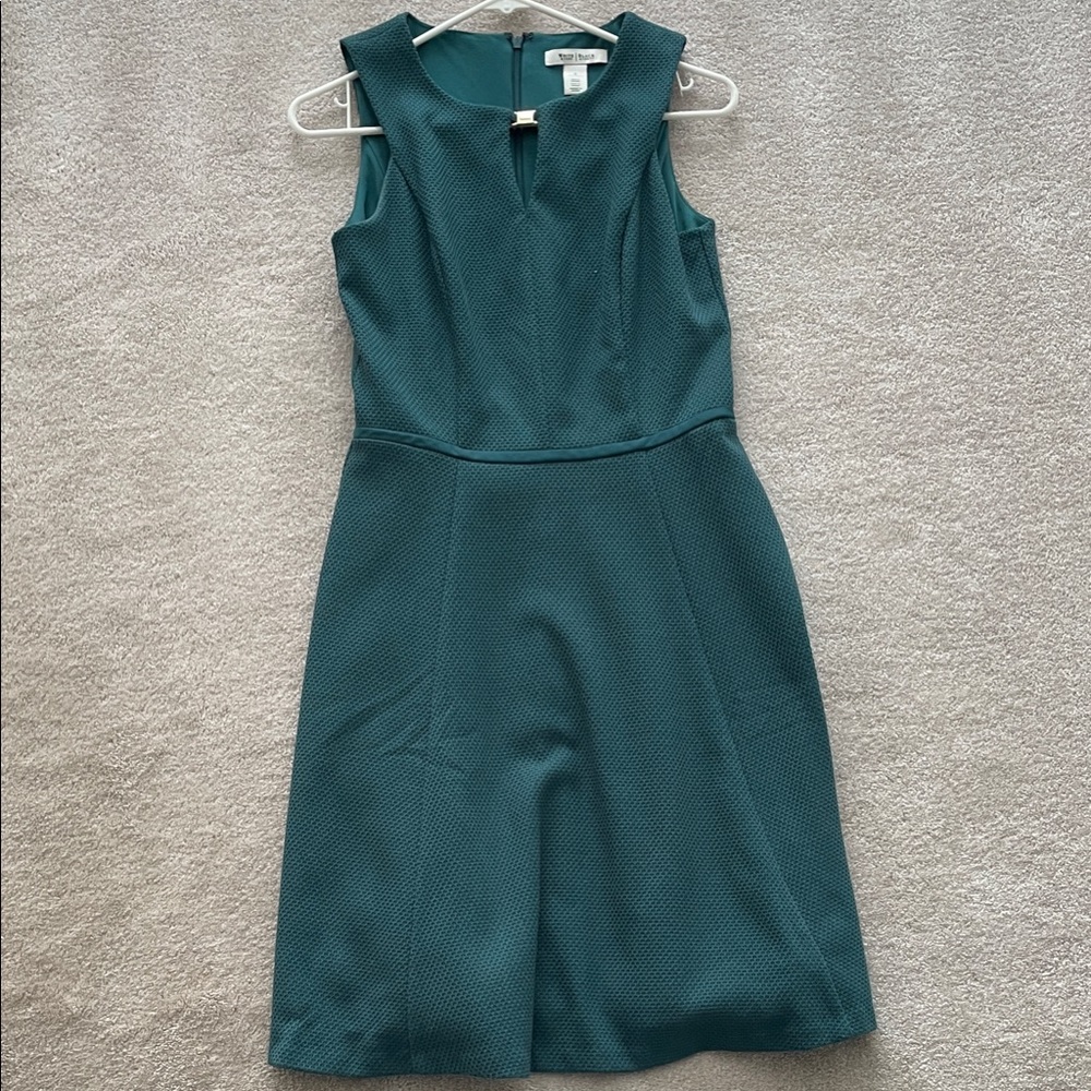 White House Black Market Teal  Dress